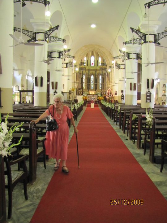Grand Old Nana worshipped at our Cathedral